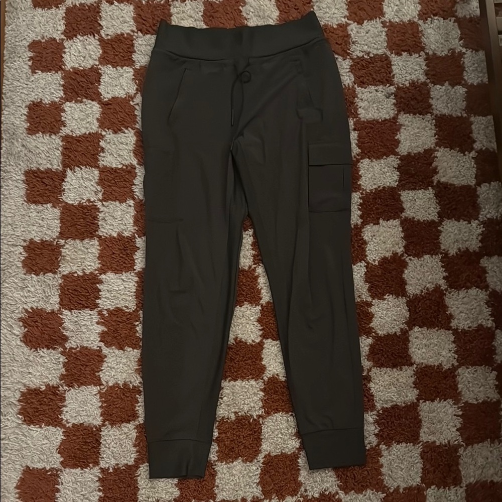 Athleta Dark Grayish Olive Joggers
